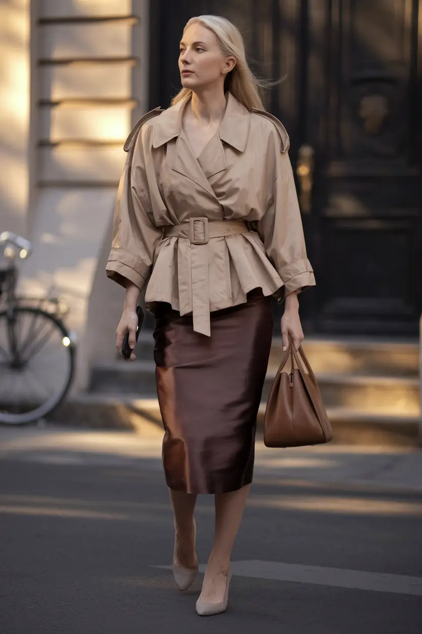 everyday fall outfits ideas 2025 Elevated Neutrals with Downtown Edge