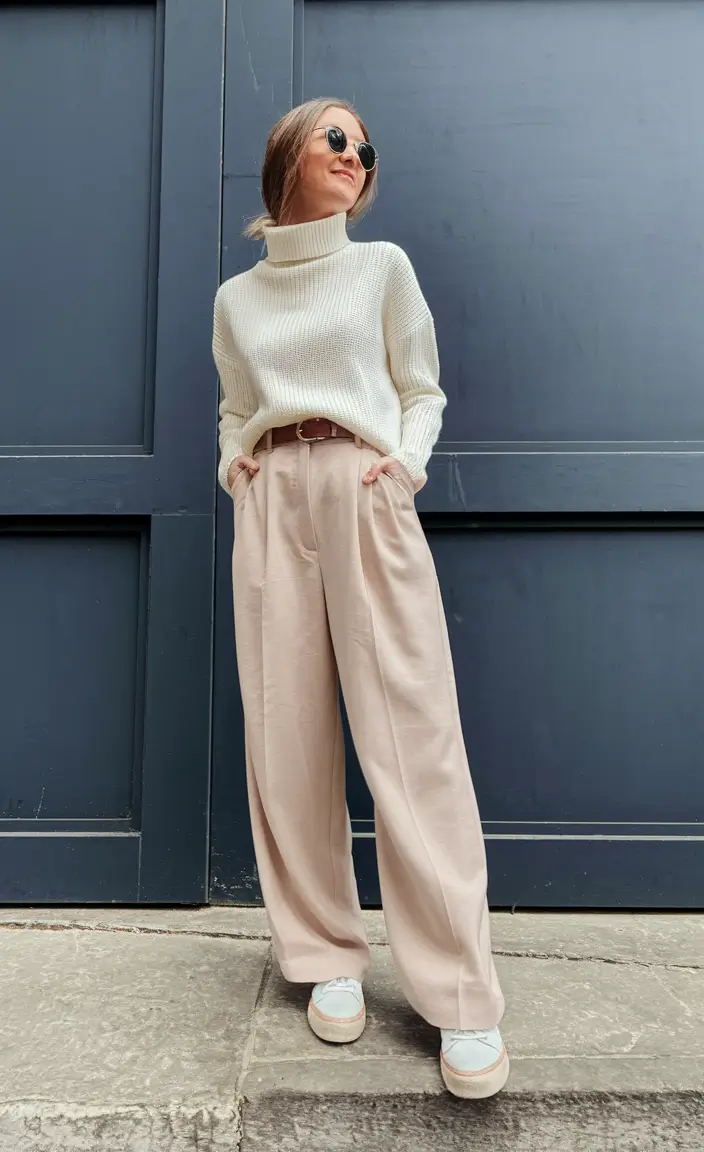 fall fashion outfits ideas 2025 Relaxed Neutrals with a Modern Edge