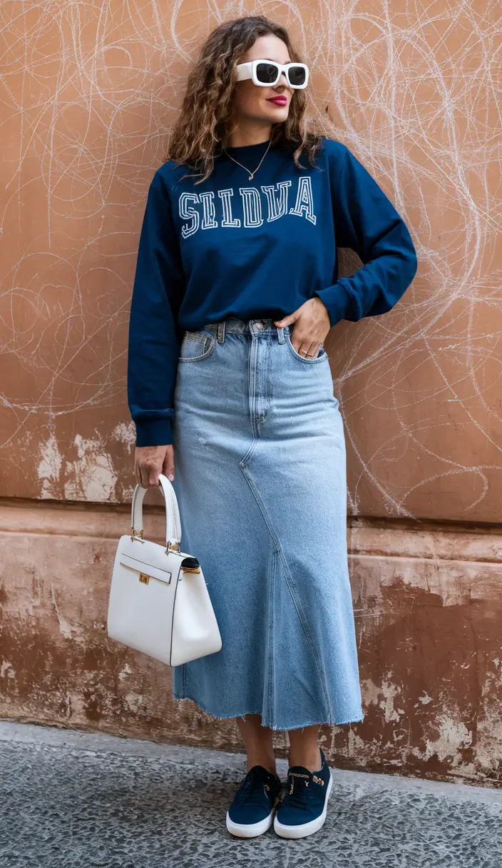 fall fashion outfits ideas 2025 Street-Style Denim Refresh