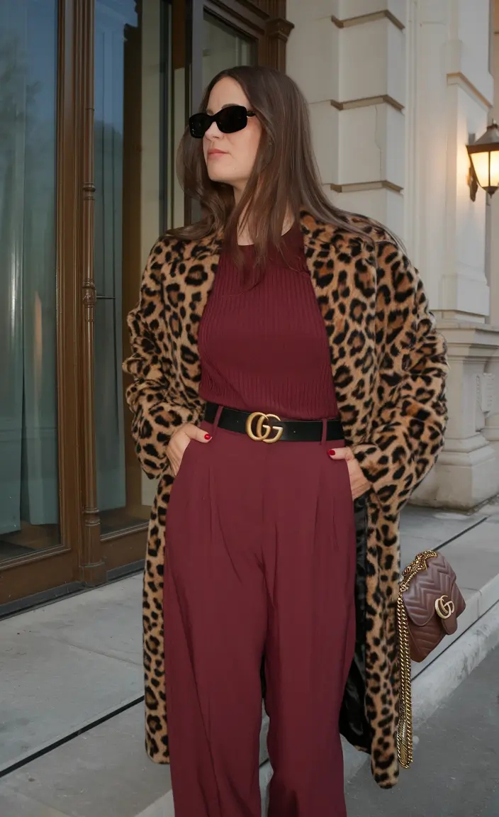fall fashion outfits ideas 2025 Animal Print Power Play