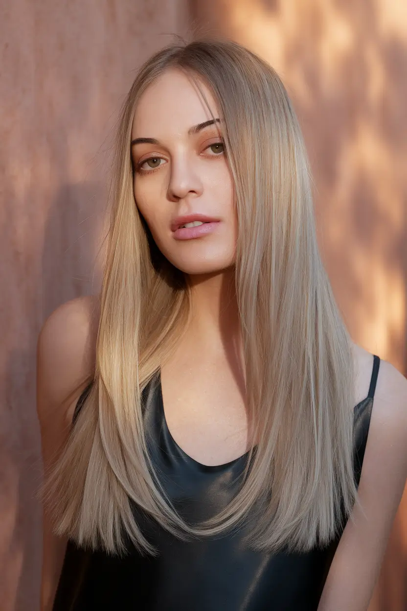 Golden Fall Hair Color for Blondes in 2025 Long Straight Golden Blonde
