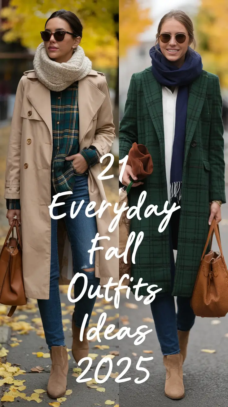 Everyday Fall Outfits Ideas 2025: Comfy & Chic Looks for All-Day Style