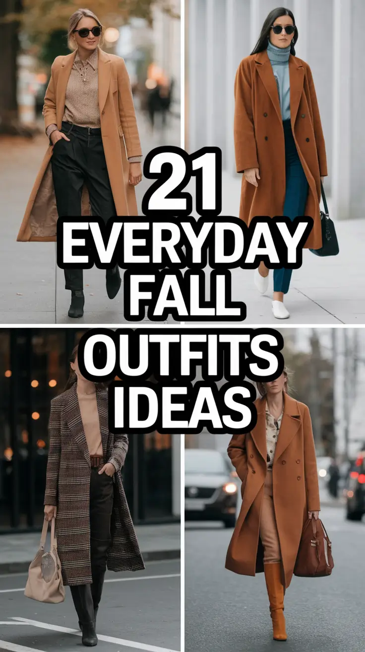 Everyday Fall Outfits Ideas 2025: Comfy & Chic Looks for All-Day Style