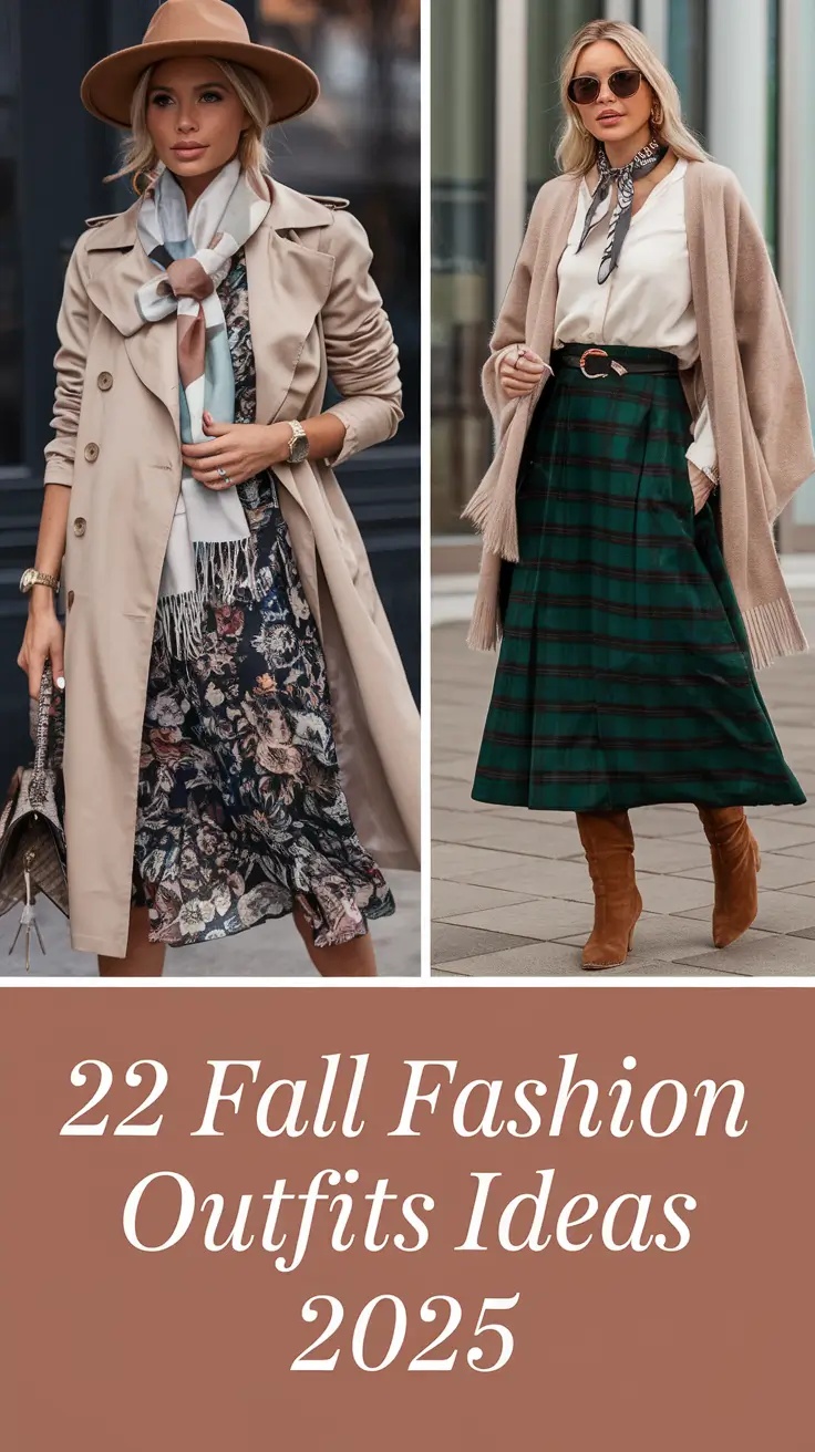 Fall Fashion Outfits Ideas 2025: Casual Autumn Street Style Chic Looks to Try