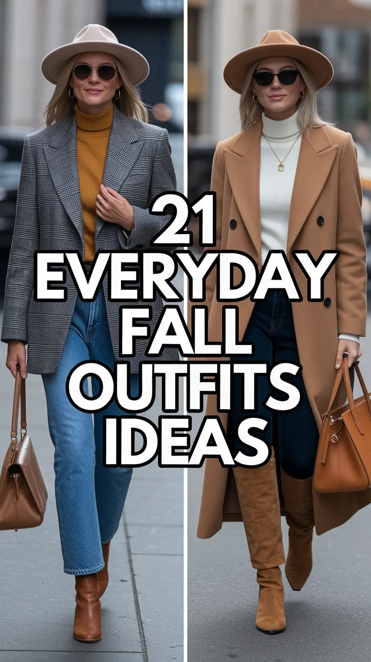 Everyday Fall Outfits Ideas 2025: Comfy & Chic Looks for All-Day Style