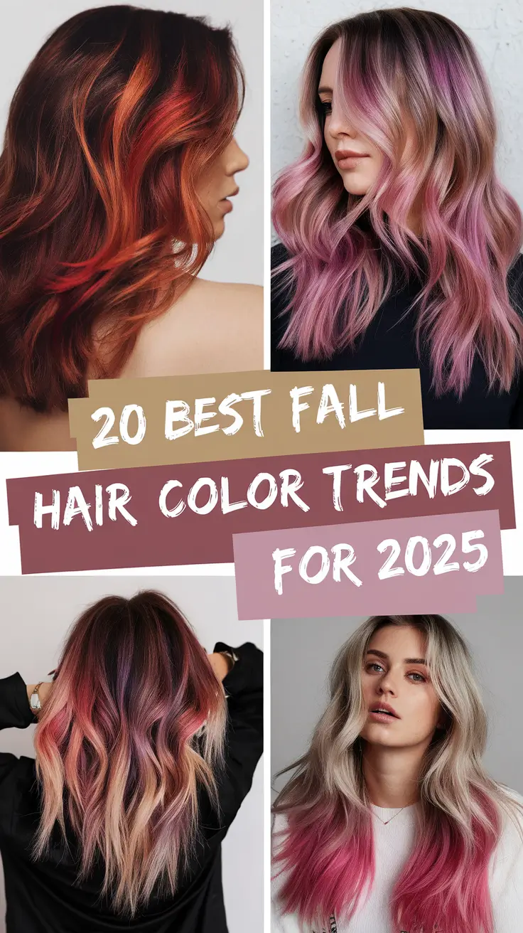 Best Fall Hair Color Trends for 2025 – Fresh Ideas for Blondes & Brunettes