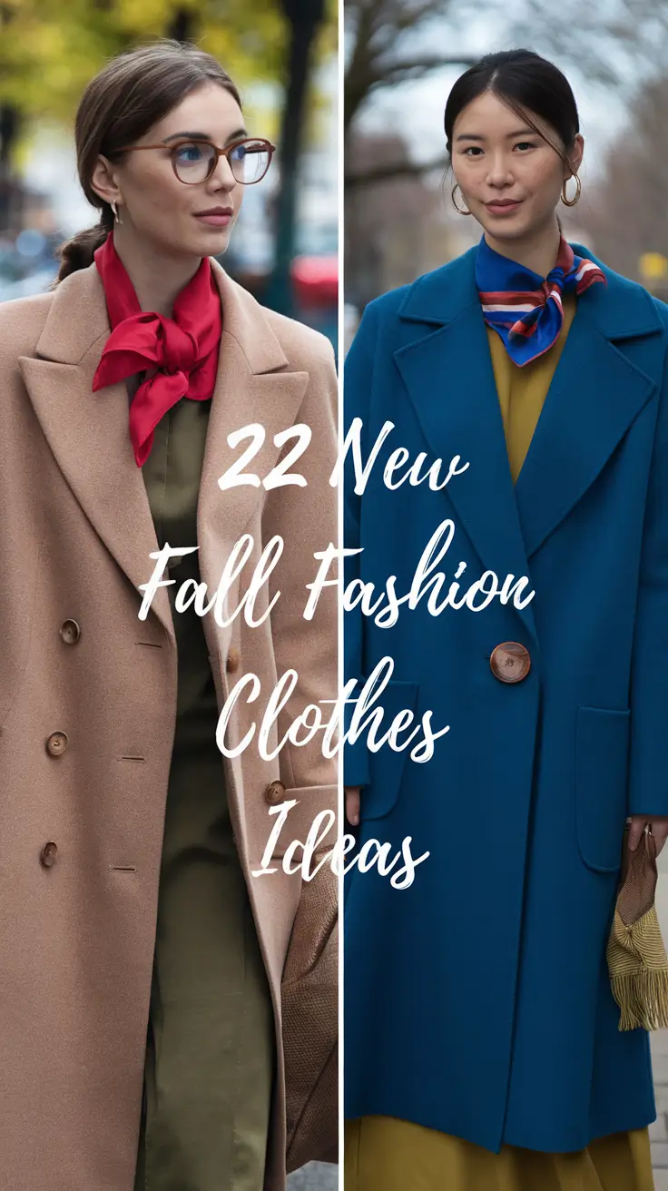 22 New Fall Fashion Clothes Ideas 2025: Stylish Color Palettes & Outfits for the Season