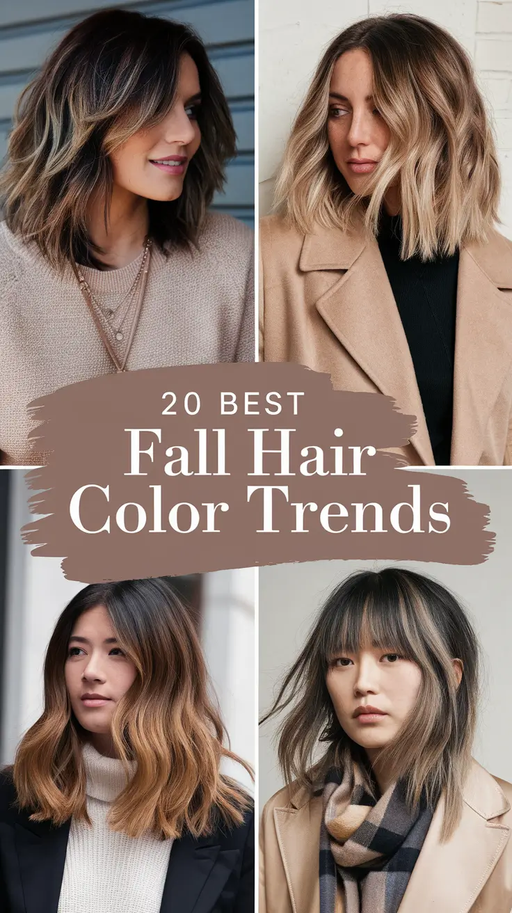 Best Fall Hair Color Trends for 2025 – Fresh Ideas for Blondes & Brunettes