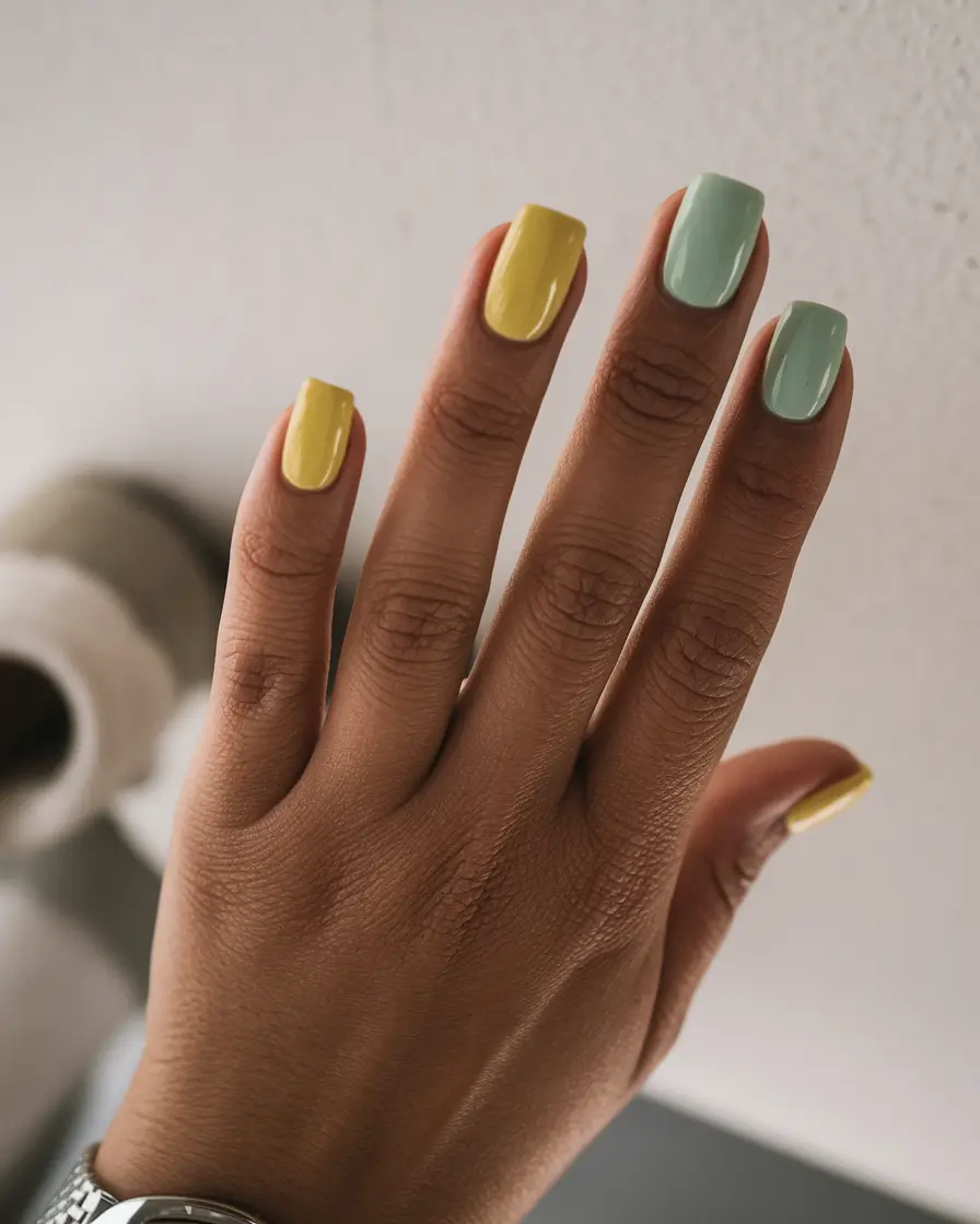Trendy Fall Nail Colors - New Shades 2025 Soft Pastel Mix