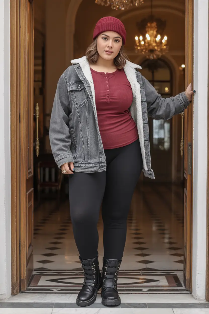 Capsule Wardrobe Guide Winter 2025-2026 Plus Size Urban Edge with Casual Layers
