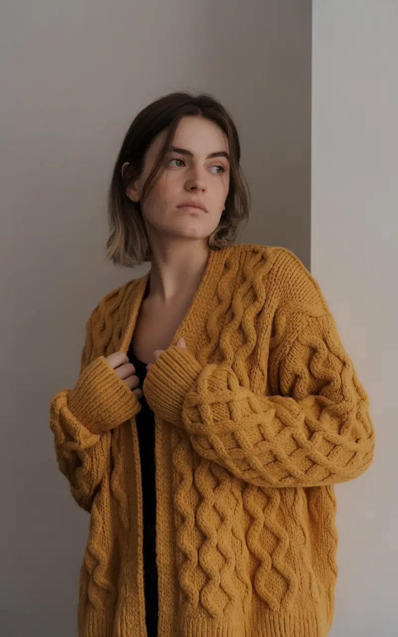 Casual Outfits for Winter 2025–2026 Golden Mustard Warmth