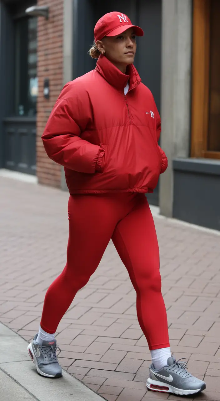 Casual Outfits for Winter 2025–2026 Head-to-Toe Red Impact