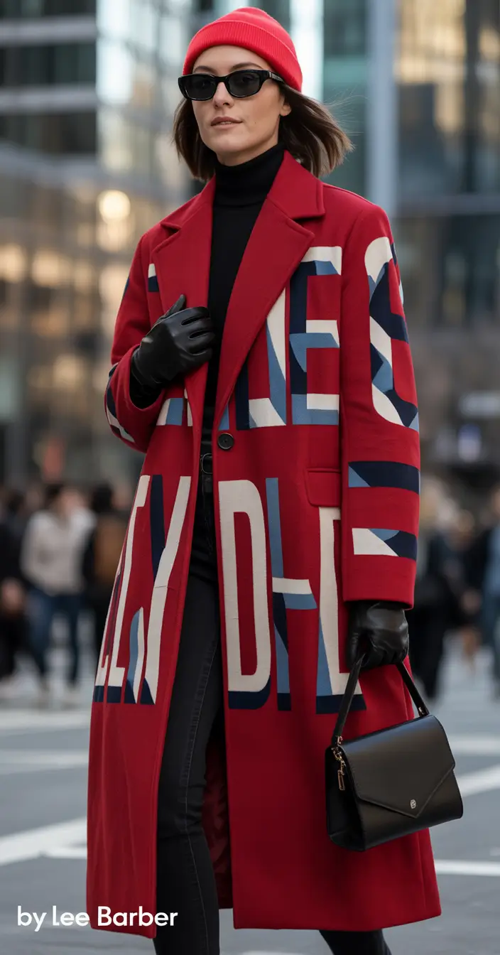 Casual Outfits for Winter 2025–2026 Bold Red Energy
