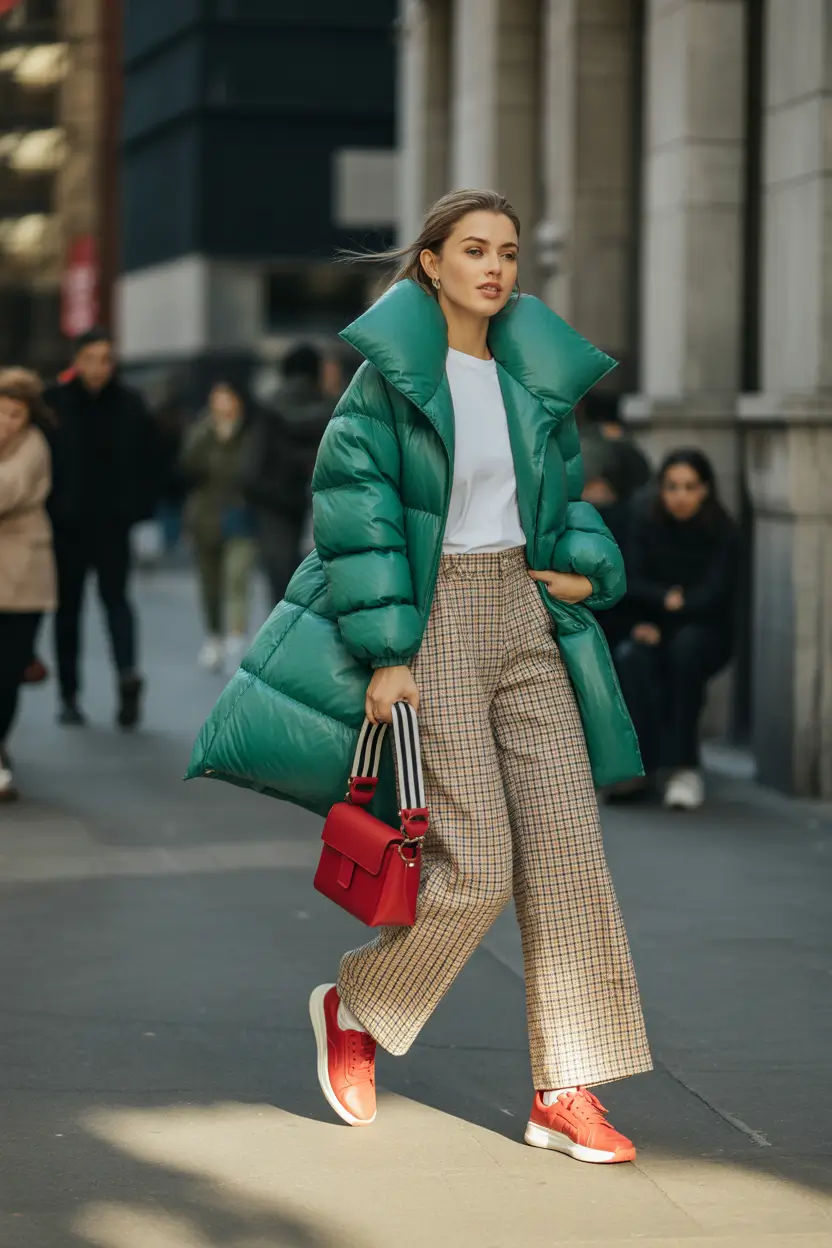 Casual Outfits for Winter 2025–2026 Green Modern Classic