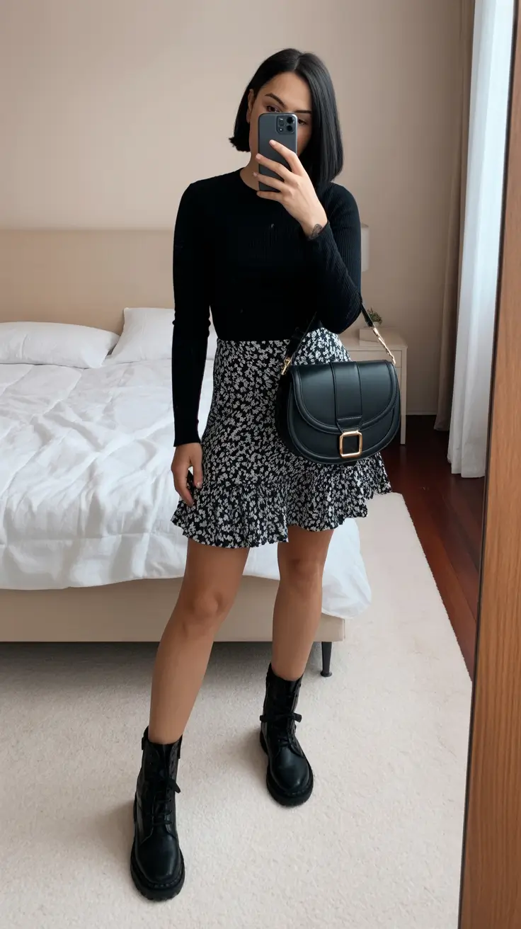 cozy-outfits-to-wear-in-november-2025-Playful-Florals-with-a-Tough-Edge