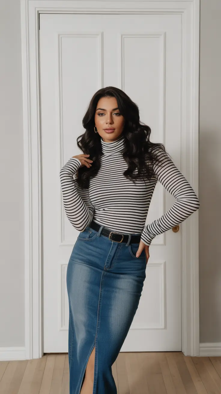 cozy-outfits-to-wear-in-november-2025-Parisian-Stripes-Meet-Denim-Elegance