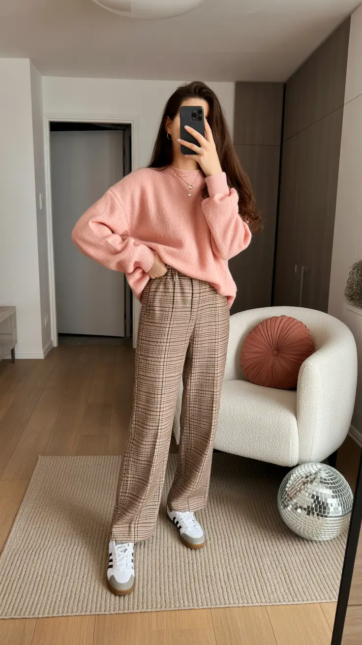 cozy-outfits-to-wear-in-november-2025-Playful-Pink-&-Plaid-Comfort
