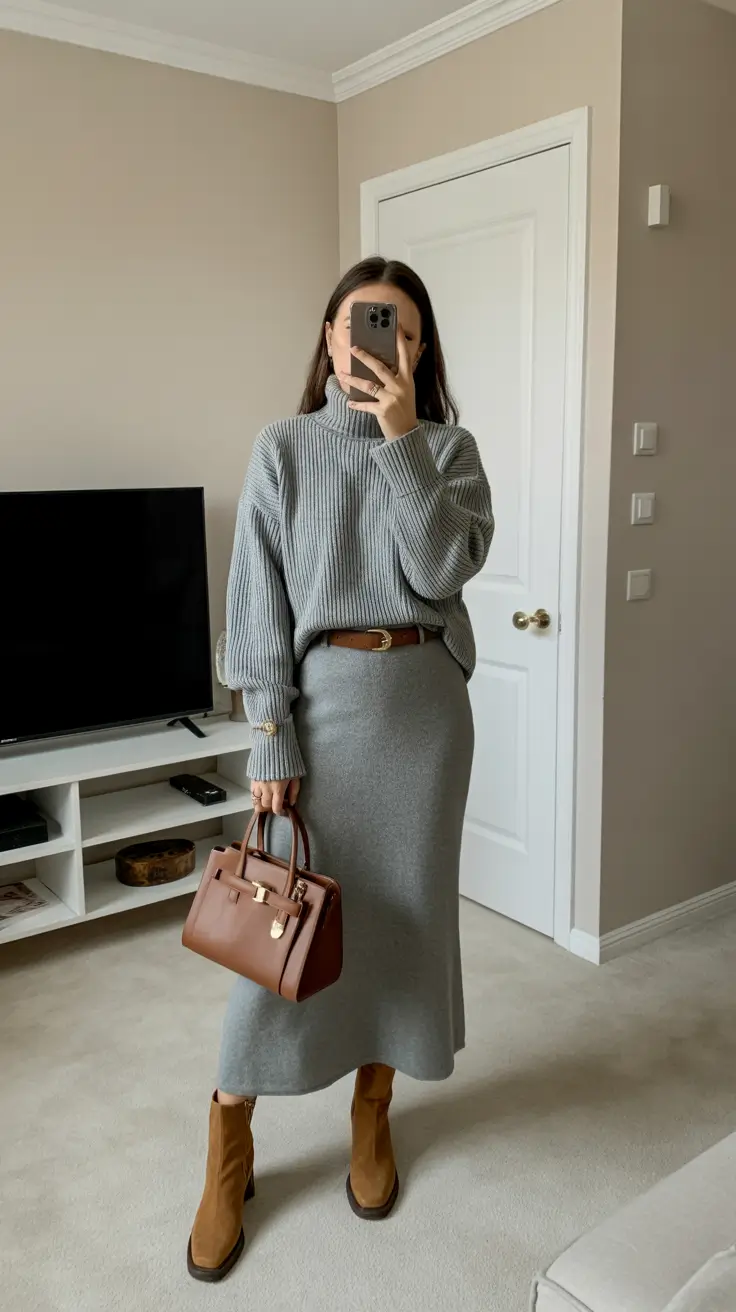 cozy-outfits-to-wear-in-november-2025-Grey-Knit-Set-Sophistication