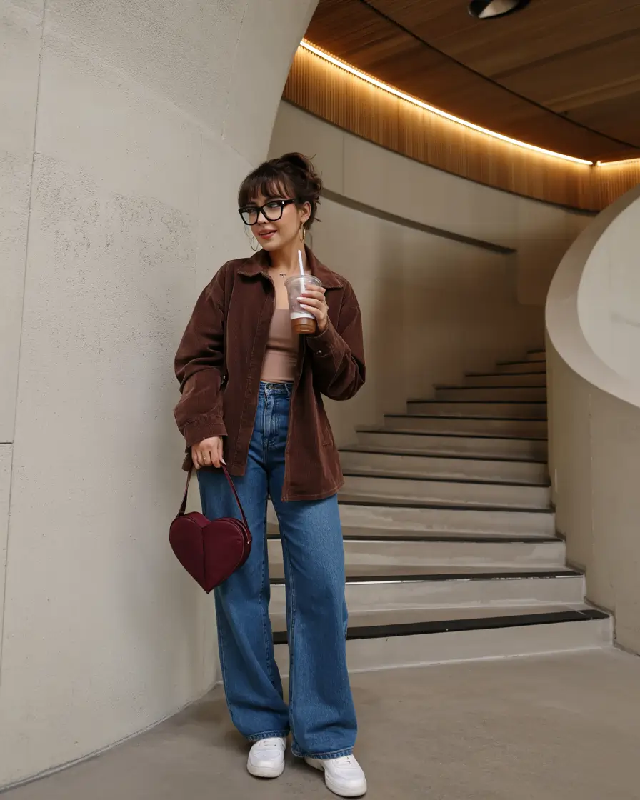 Fall to Winter 2025 Outfit Ideas Playful Coffee-Date Casual