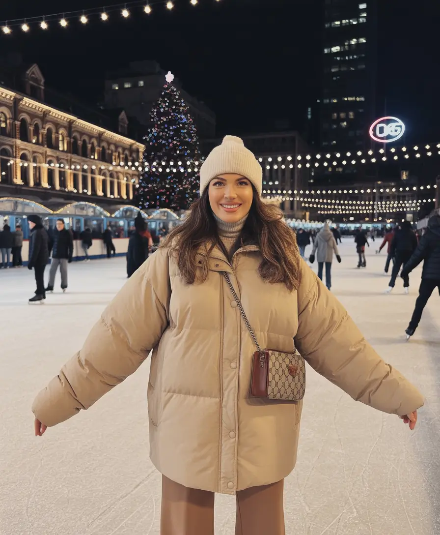 Fashion Inspo for Winter 2025 - 2026 Festive Skating Glow