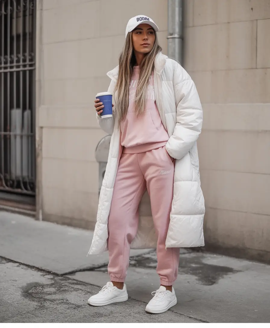 Fashion Inspo for Winter 2025 - 2026 Soft Athleisure in Pastel