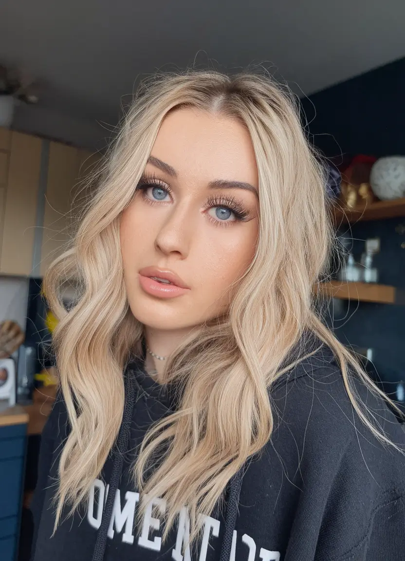 Haircuts to Try in October 2025 Soft Blonde Waves for Everyday Glow