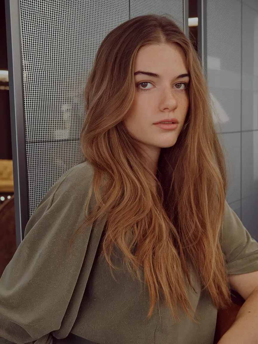 Haircuts to Try in October 2025 Soft Brunette with Natural Texture