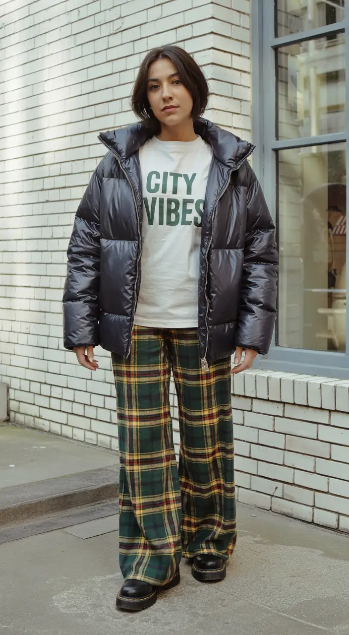 Outfit Inspiration for Winter 2025 / 2026 Playful Checks with City Energy