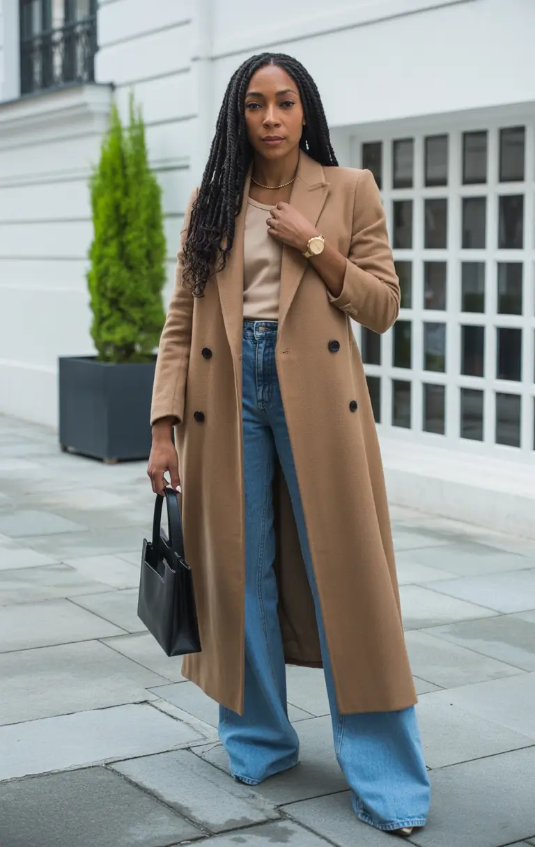 Outfits for Black Girl Winter ideas 2025 2026 Timeless Camel Coat Layers