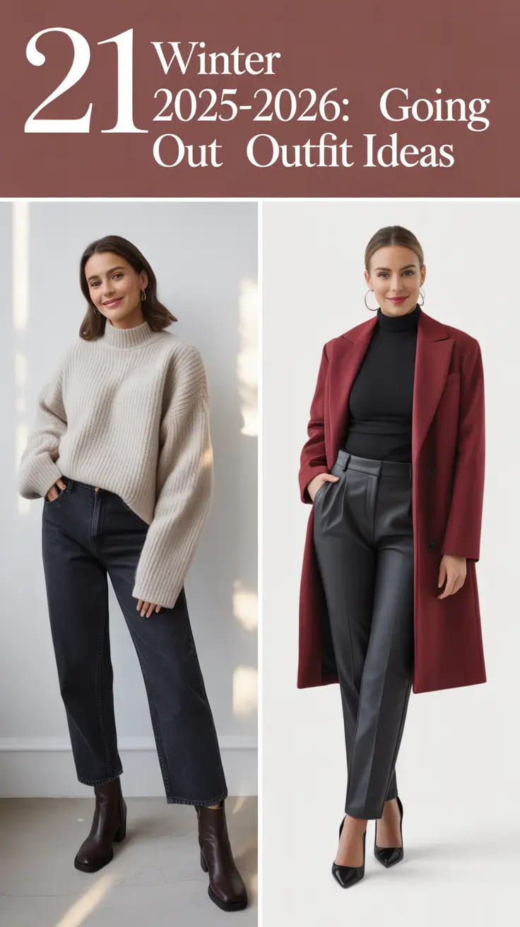 Winter 2025–2026: going out outfit ideas for Night Bar and Club Inspo