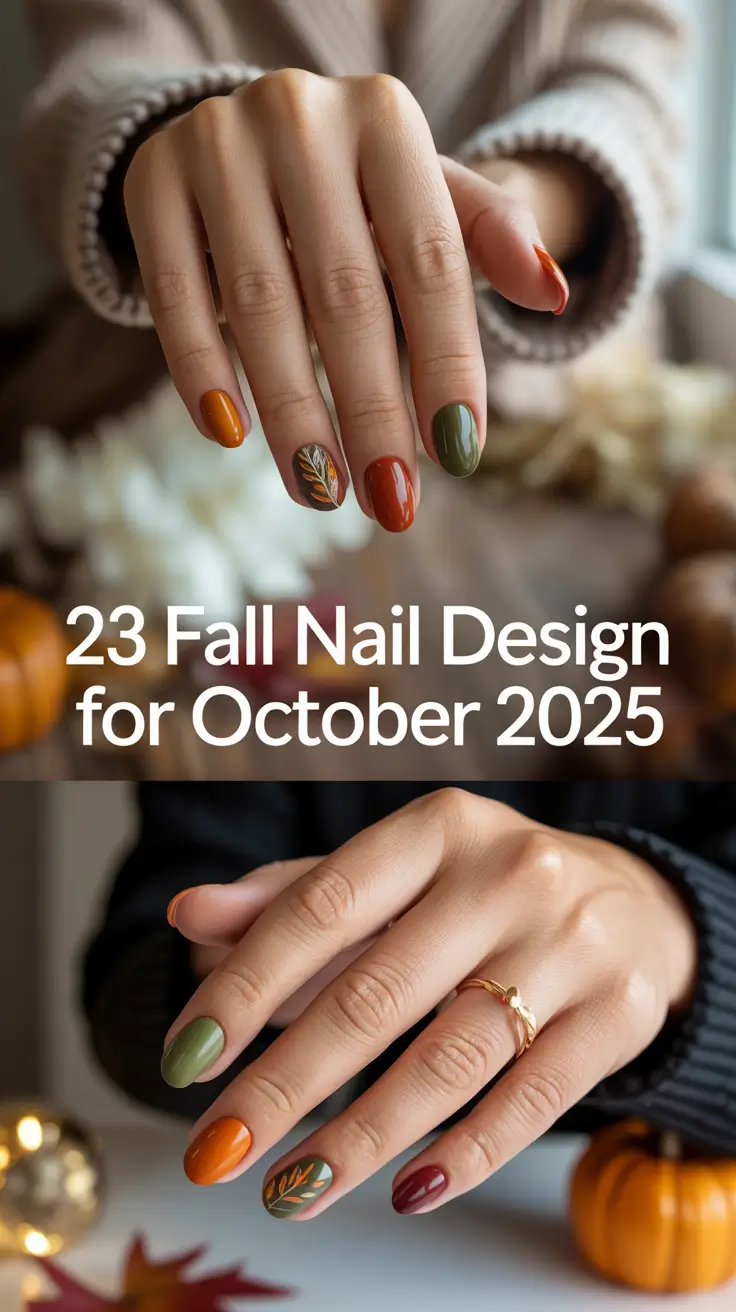 Fall Nail Design for October 2025: Trendy & Inspiring Manicure Ideas