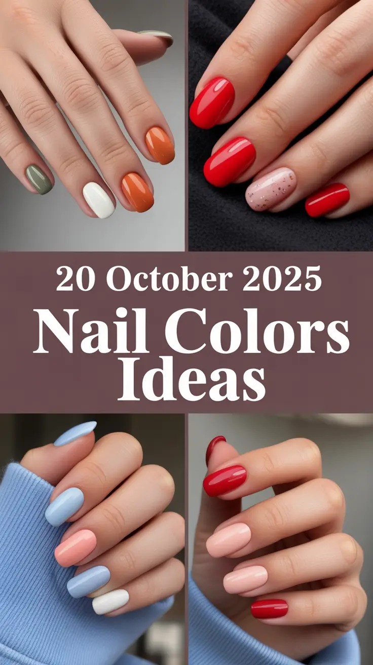 October 2025 Nail Colors Ideas: Best Gel Polish, Dip Powder & Inspo