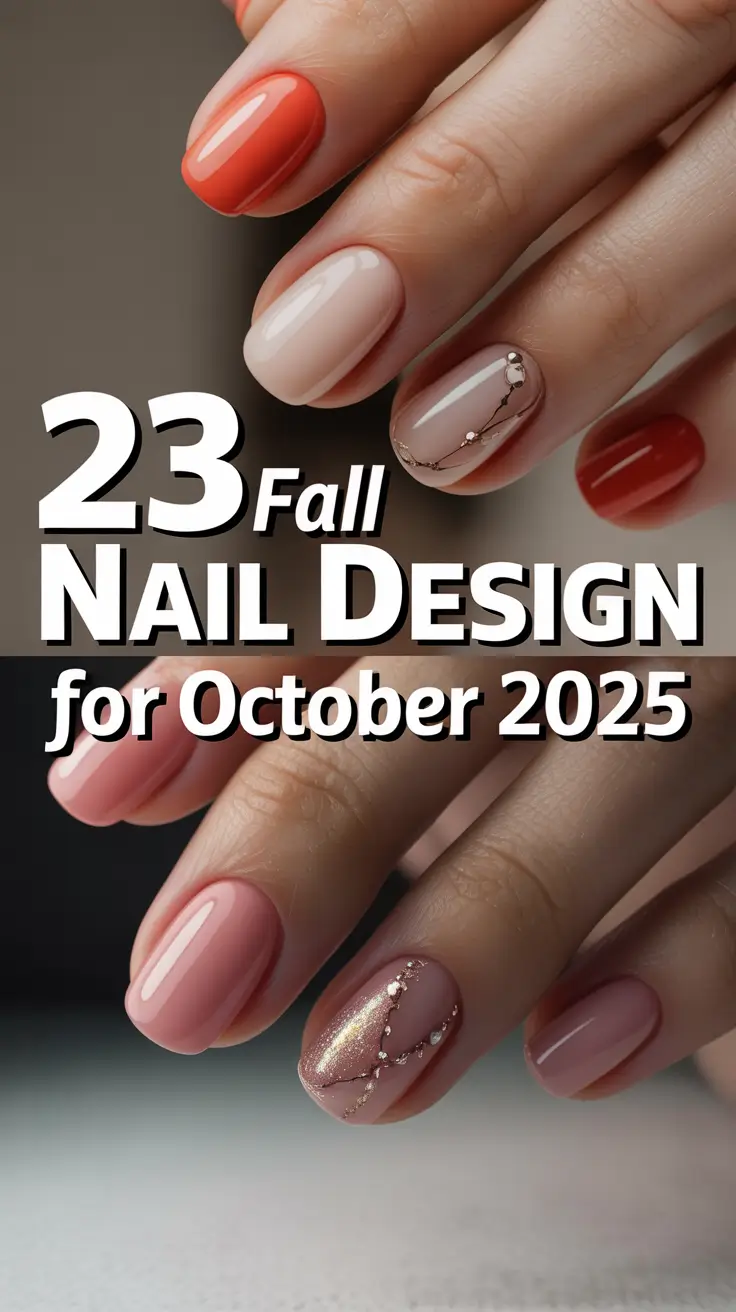 Fall Nail Design for October 2025: Trendy & Inspiring Manicure Ideas