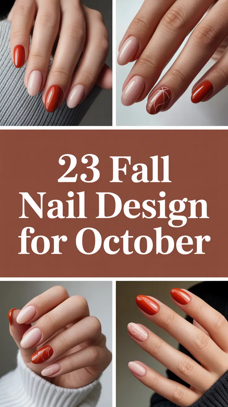 Fall Nail Design for October 2025: Trendy & Inspiring Manicure Ideas