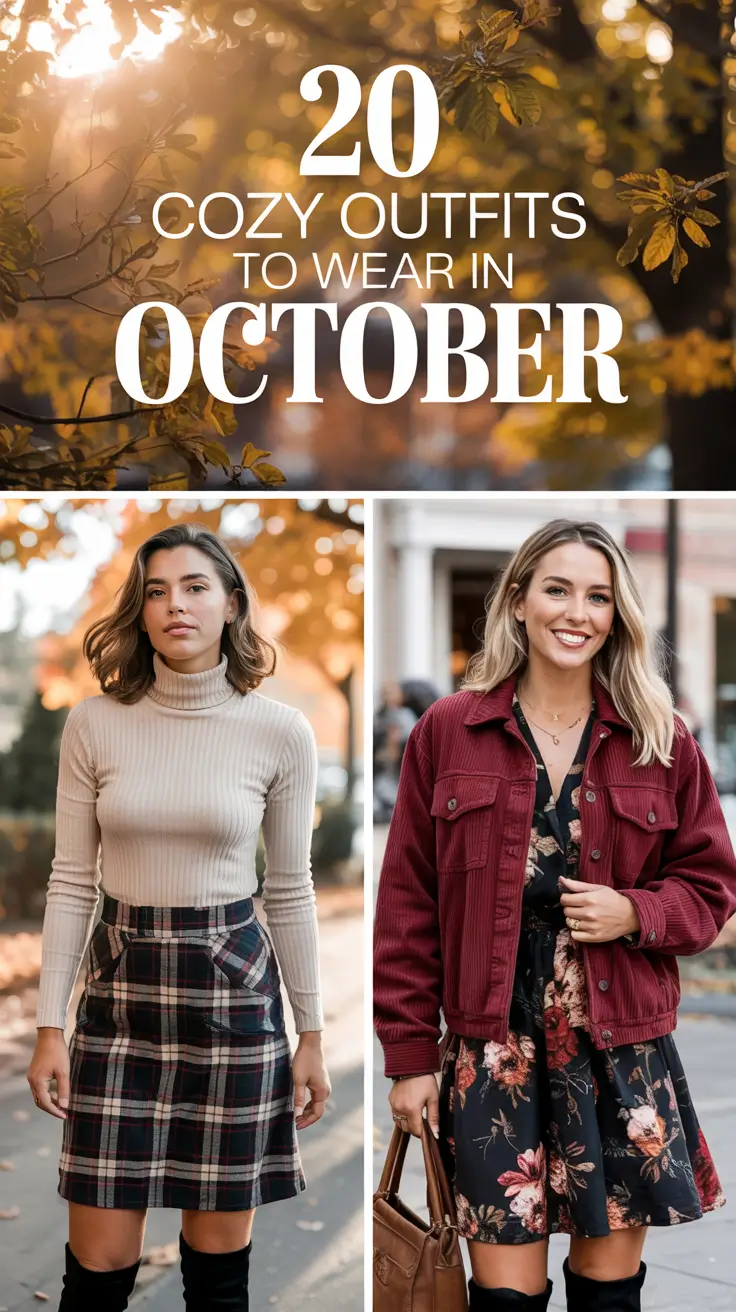 Cozy Outfits to Wear in October 2025: Chic & Warm Looks for Every Occasion