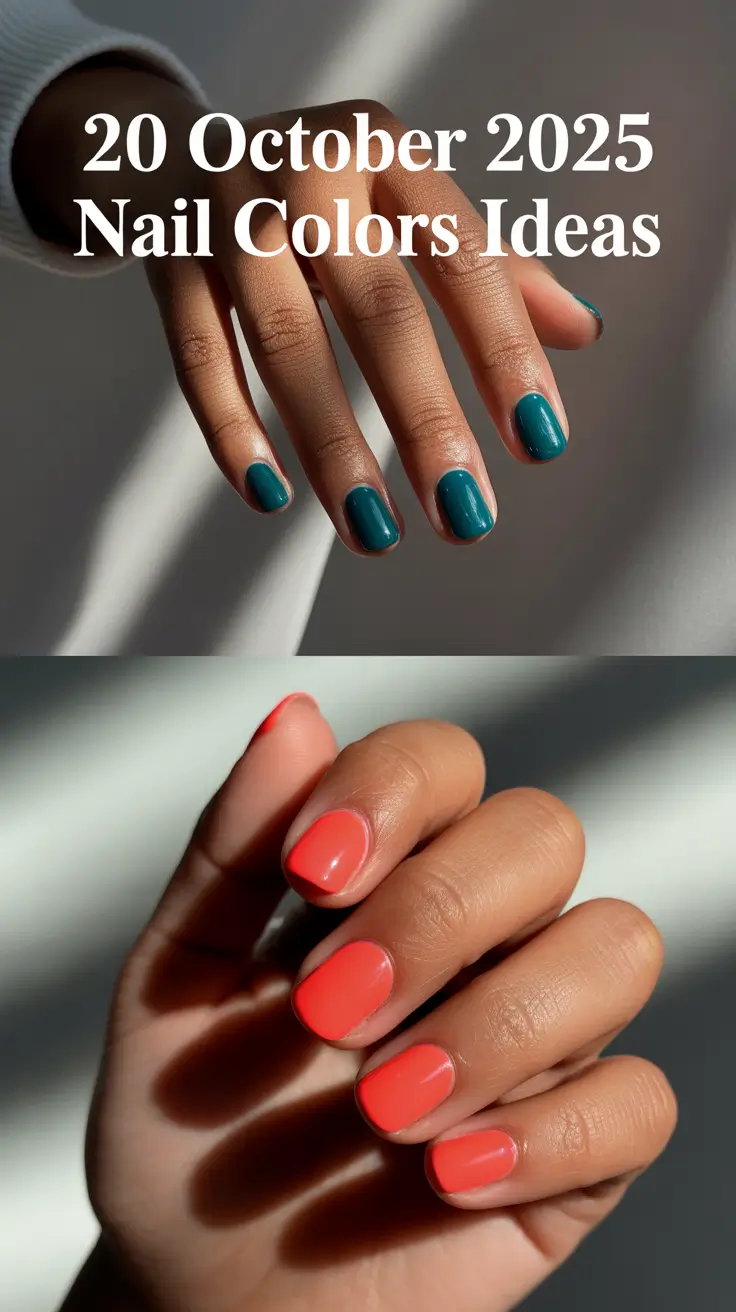 October 2025 Nail Colors Ideas: Best Gel Polish, Dip Powder & Inspo