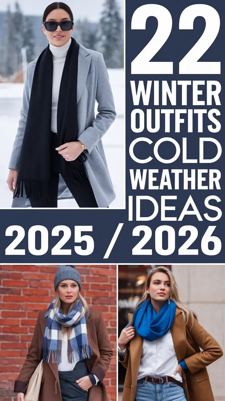 Winter Outfits Cold Weather Ideas 2025 / 2026: Classy, Casual & Snow Fashion Inspiration