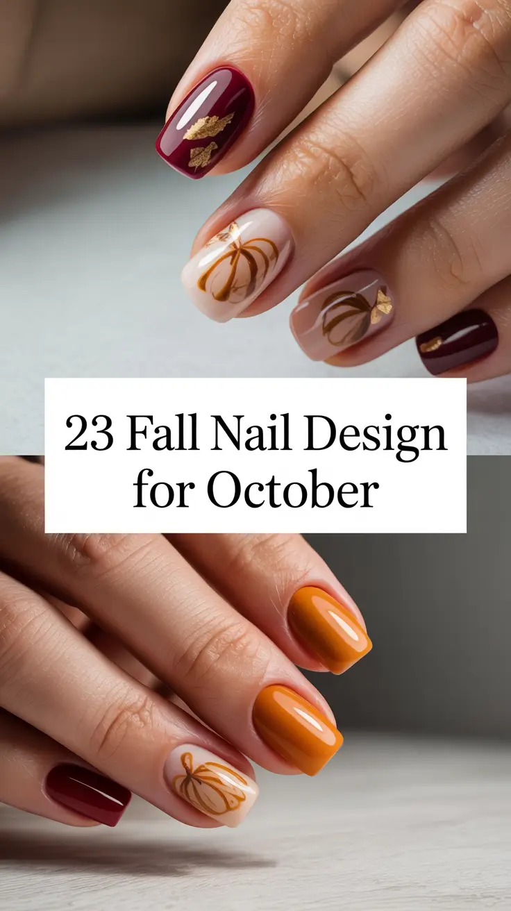 Fall Nail Design for October 2025: Trendy & Inspiring Manicure Ideas