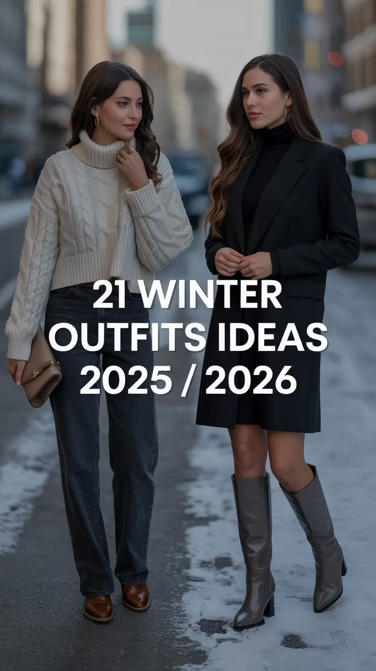 Winter Outfits Ideas 2025 / 2026: Cozy, Chic & Classy Looks for Women