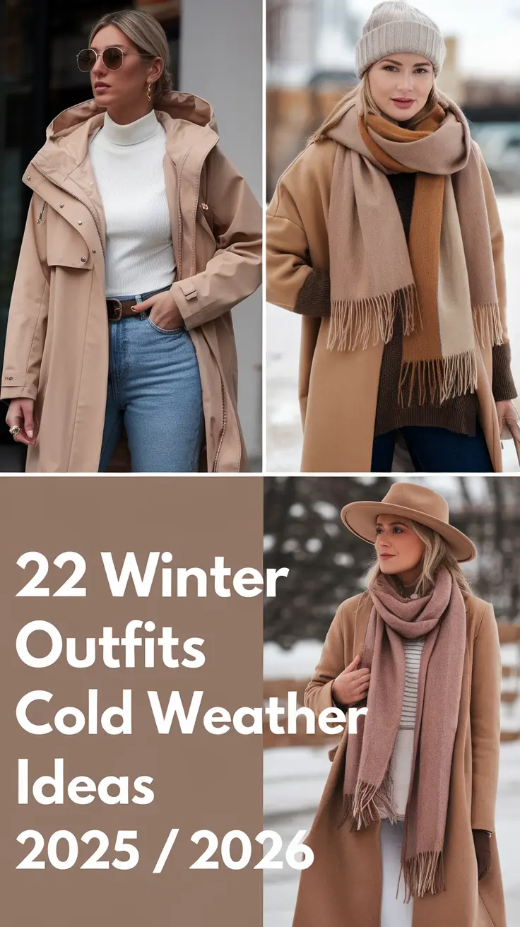 Winter Outfits Cold Weather Ideas 2025 / 2026: Classy, Casual & Snow Fashion Inspiration
