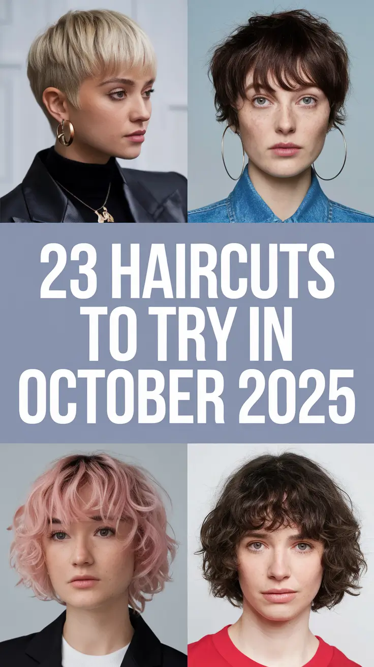 Haircuts to Try in October 2025: Trending Styles and Color Ideas