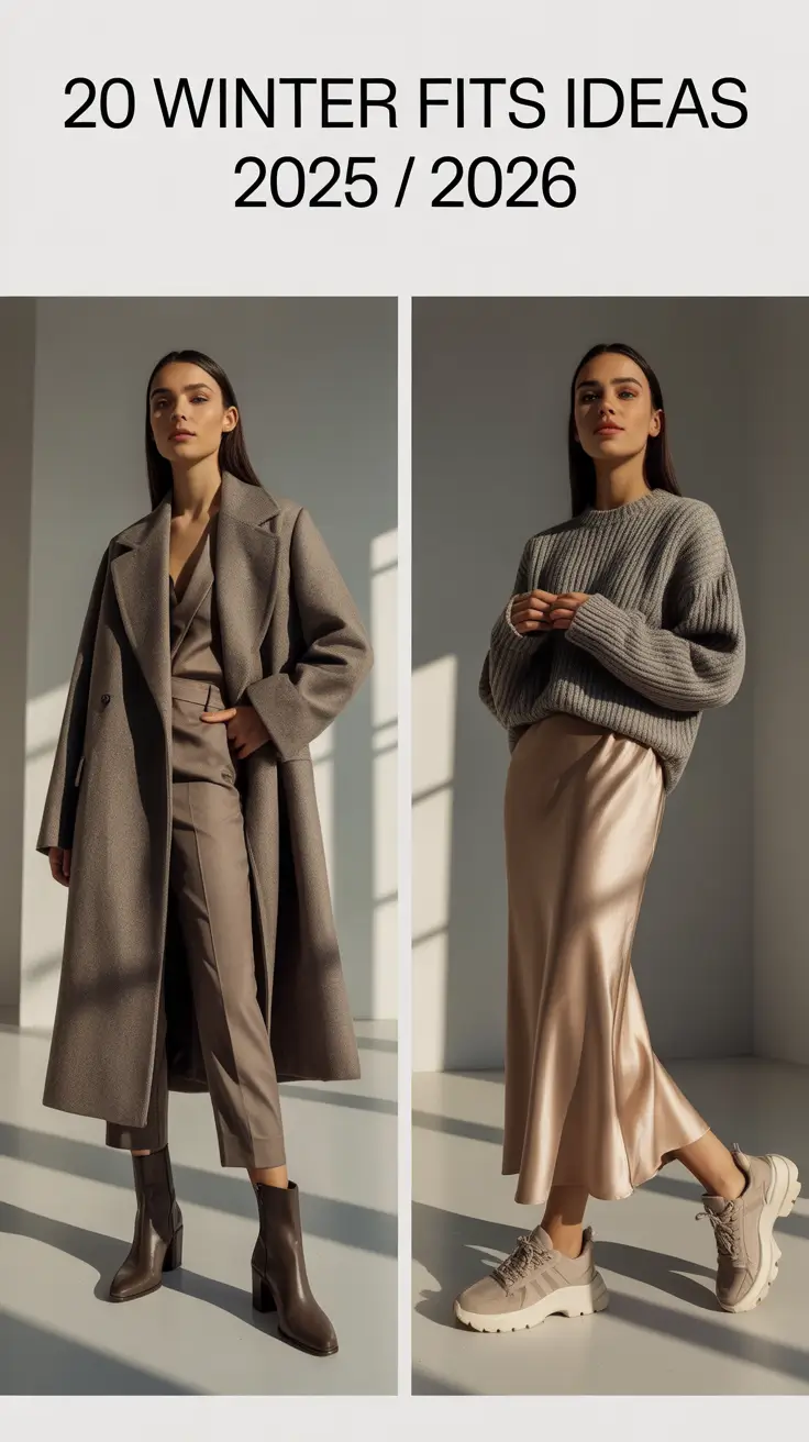 Winter Fits Ideas 2025 / 2026: Cozy, Classy & Streetwear Inspo