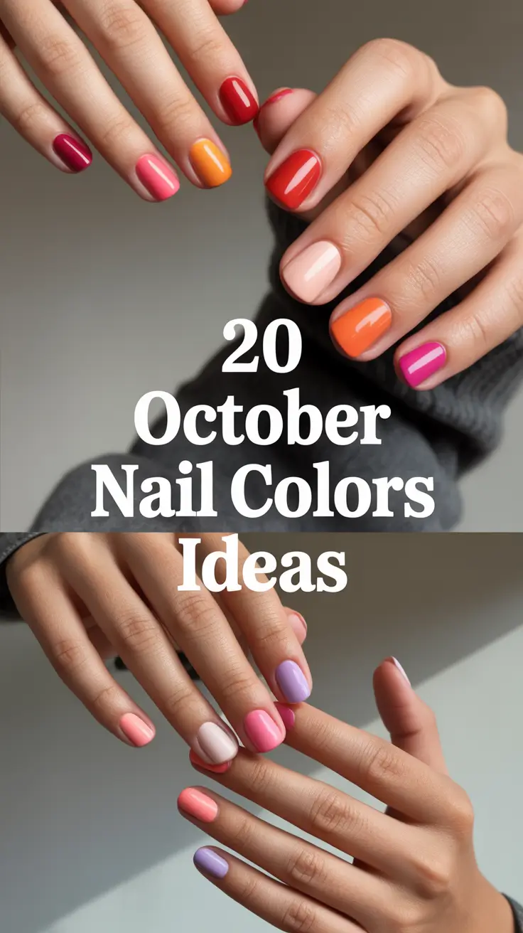 October 2025 Nail Colors Ideas: Best Gel Polish, Dip Powder & Inspo