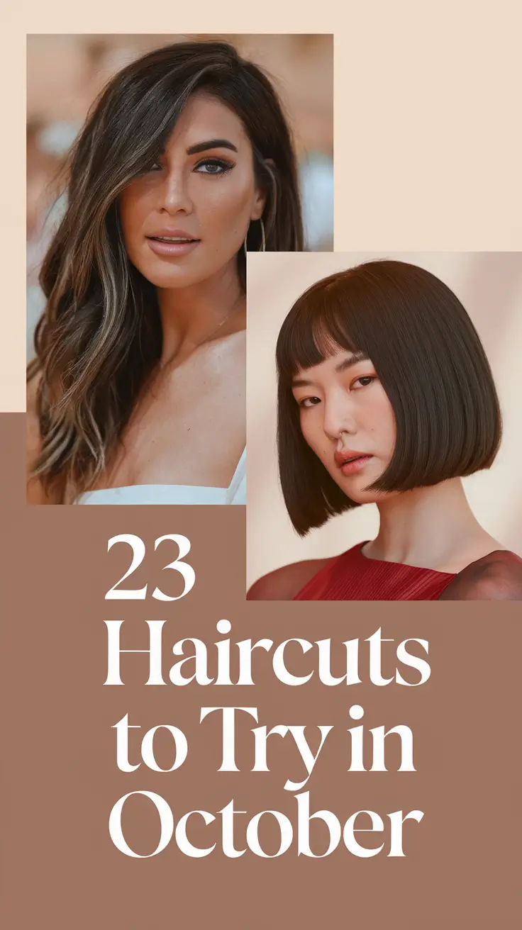 Haircuts to Try in October 2025: Trending Styles and Color Ideas