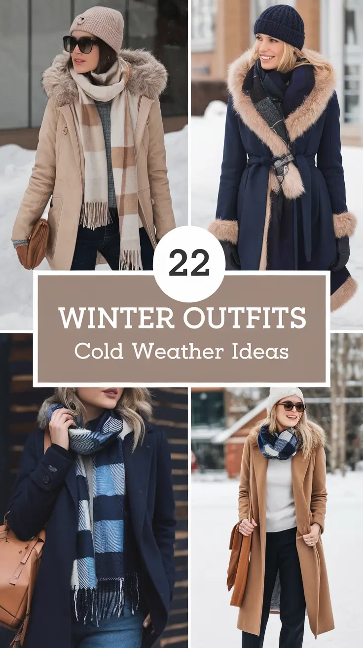 Winter Outfits Cold Weather Ideas 2025 / 2026: Classy, Casual & Snow Fashion Inspiration