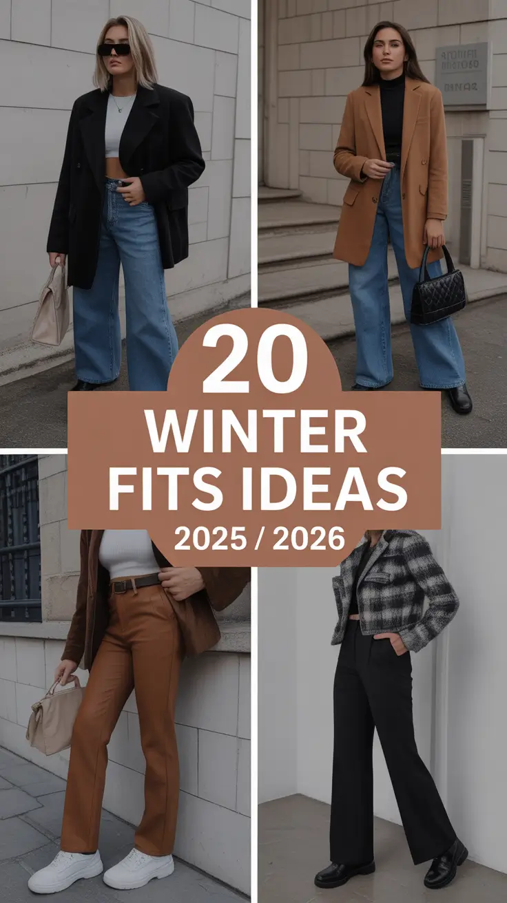 Winter Fits Ideas 2025 / 2026: Cozy, Classy & Streetwear Inspo