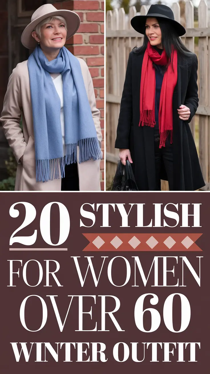 Stylish for Women Over 60 Winter Outfit 2025–2026: Fresh Casual Ideas for Every Occasion