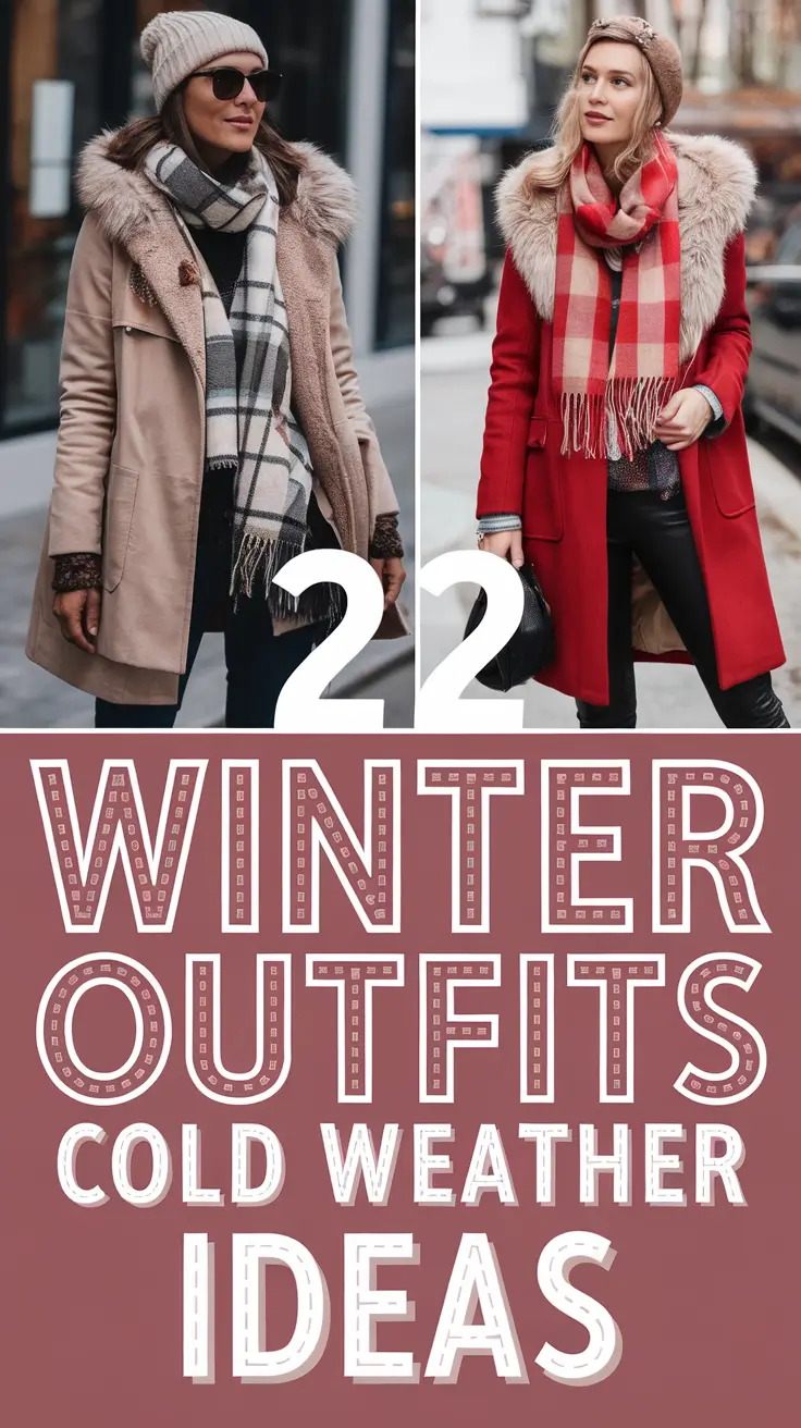Winter Outfits Cold Weather Ideas 2025 / 2026: Classy, Casual & Snow Fashion Inspiration