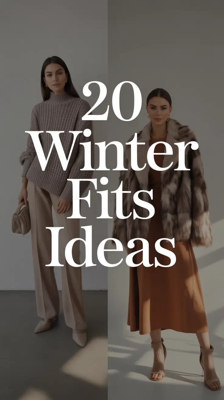 Winter Fits Ideas 2025 / 2026: Cozy, Classy & Streetwear Inspo