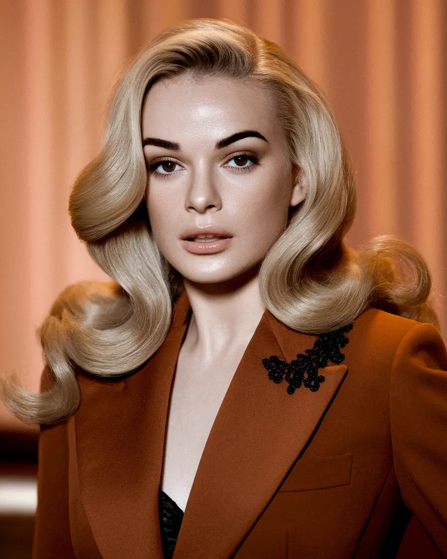 Winter 2025 / 2026: Cute Hairstyle Ideas Old Hollywood Winter Waves